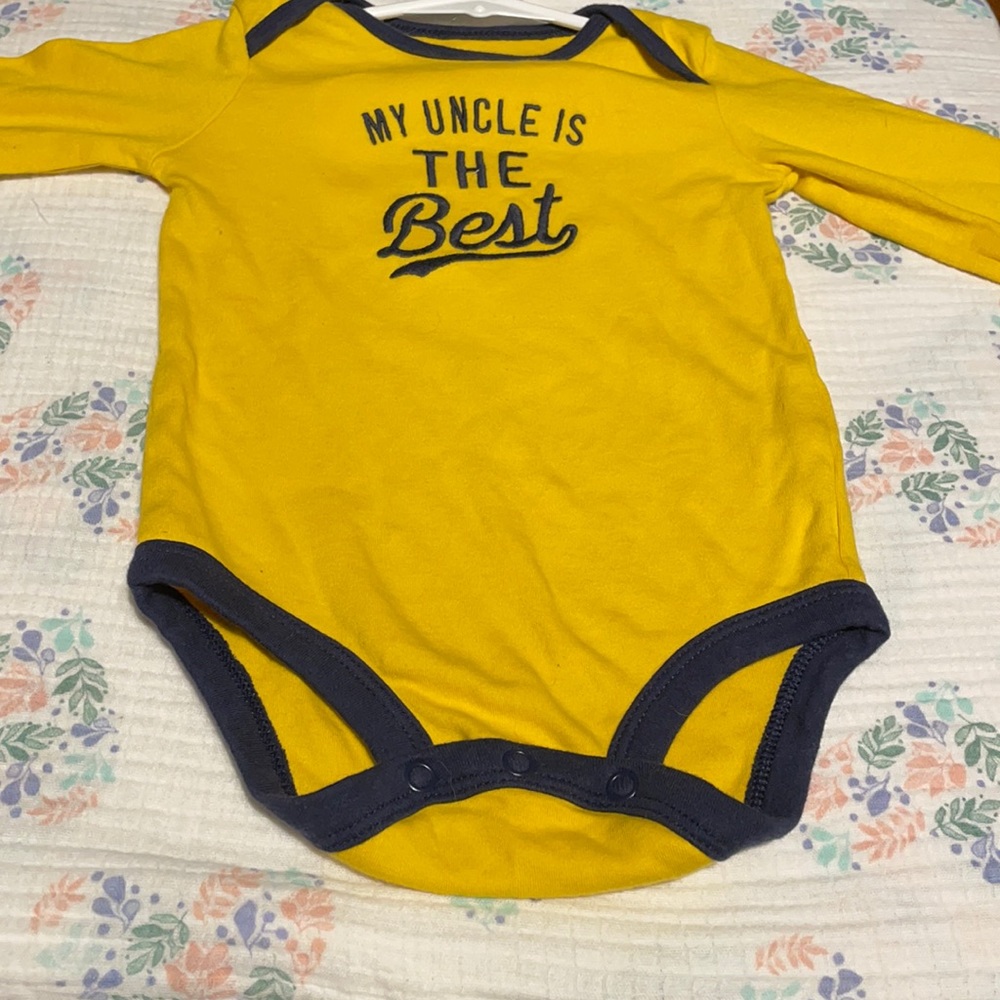 Baby boy long sleeve onesie